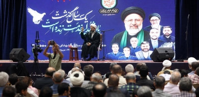 آئین گرامیداشت شهدای خدمت در مصلای بزرگ کیش