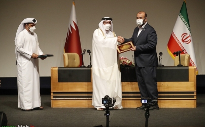 امضای توافقنامه همکاری بین ایران و قطر در کیش